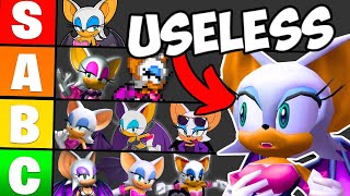 Ranking How USELESS Rouge is in Every Sonic Game