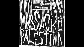 Massacre Palestina en vivo - Halley 1989