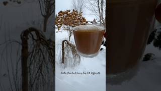 Frothy Chai On A Snowy Day! #chai