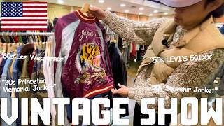 [Purchasing in America ⑥-1] Sneaking into a vintage clothing event where world-class dealers gather!