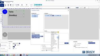 How to Combine Fields Brady Workstation HTS Polska