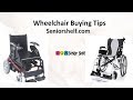 Wheelchair Buying Tips