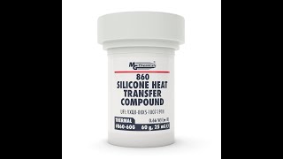 MG Chemicals 860 Silicone Heat Transfer Compound, 60g Jar #overview