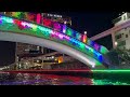 melaka river cruise【malaysia🇲🇾melaka】malacca river cruise the night boat tour is beautiful 4k 60p