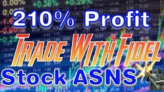 Easy 210% Profit Stock ASNS