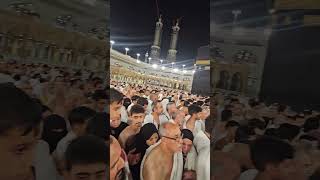 10 ŞUBAT 2024 SANKİ HAC ZAMANI GİBİ KALABALIK KABE MESCİD-EL HARAM