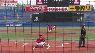 ＜ドラフト2019 中日ドラゴンズ3位指名＞東芝   岡野 祐一郎 投手（聖光学院高→青山学院大）【１回表】：JABA東京スポニチ大会2018