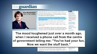 Британские спецслужбы требовали от Guardian уничтожить или передать им документы Сноудена