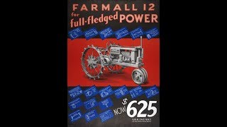 The New 1938 Farmall F-12