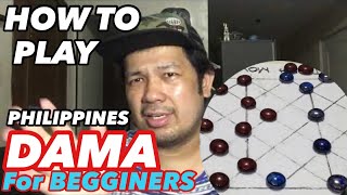 DAMA | HOW TO PLAY DAMA FOR BEGINNERS | BASIC | DO AND DONT