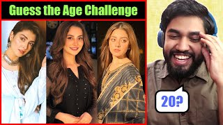 Guess the Age Challenge - Pakistani Actresses