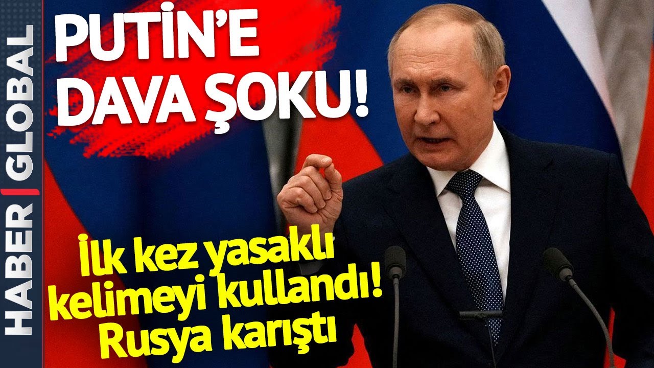 Savaşın Başından Bu Yana Bir İlk! Putin İlk Kez Söyledi! Yasaklı ...