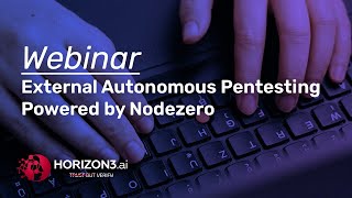 Webinar: External Autonomous Pentesting
