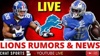 Detroit Lions News & Rumors: Detroit Lions Vs. New York Giants Prediction, Injury Update + Q/A