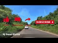 vagator to mandrem goa india car driving 4k