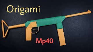 How To Make MP40 Gun with Paper (Remake)|Paper MP40 Gun|Paper Craft|Origami