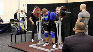 Klassikalise jõutõstmise EKV 2012. Kaur- Mikk Pehme 200 kg.