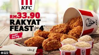 KFC Rakyat Feast for 4