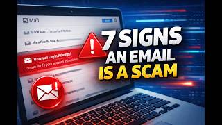 7 Signs an Email is a Scam