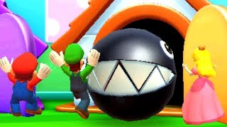 Mario Party Series - Minigames - Mario vs Luigi vs Peach vs Daisy