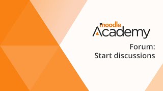 Forum: Start discussions