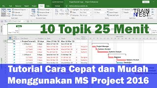 Fast and Easy Way To Use Microsoft Project 2016