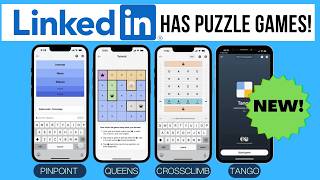 NEW LinkedIn Puzzle Games To Tease Your Brain!