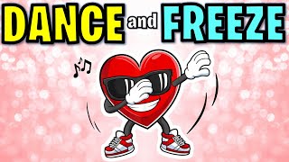 VALENTINE'S Day FREEZE DANCE
