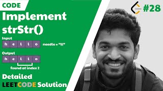 18. Implement strStr() Code (LeetCode #28)