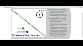 Chammas Chemical Cutter Animated Simulation