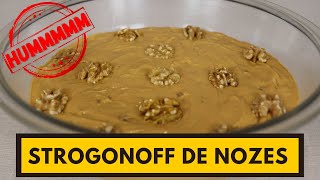 Sobremesa STROGONOFF DE NOZES FÁCIL, DELICIOSO E PERFEITO