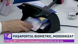 Pașaportul biometric, modernizat. ASP a început să emită pașapoarte biometrice de tip nou