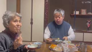 【おばあちゃんねる】11月11日老老介護を終えた87歳おばあちゃんとの朝ご飯、寝坊しました。