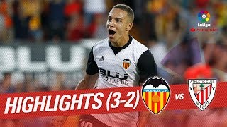 Resumen de Valencia CF vs Athletic Club (3-2)