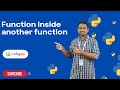Function inside another function in Python | Python Tutorials - 2022 | Codegnan