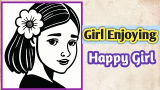 girl enjoying/Happy girl/happy moments/@EduSun