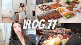 【Anna阿姨 Vlog#77】划船 | Target网红蛋蛋椅 | 又双叒叕洗地毯+安装Carseat“感谢宝妈们的忠告” | 搞清洁 | 夏日衣服试穿 | 大型烧烤爬梯