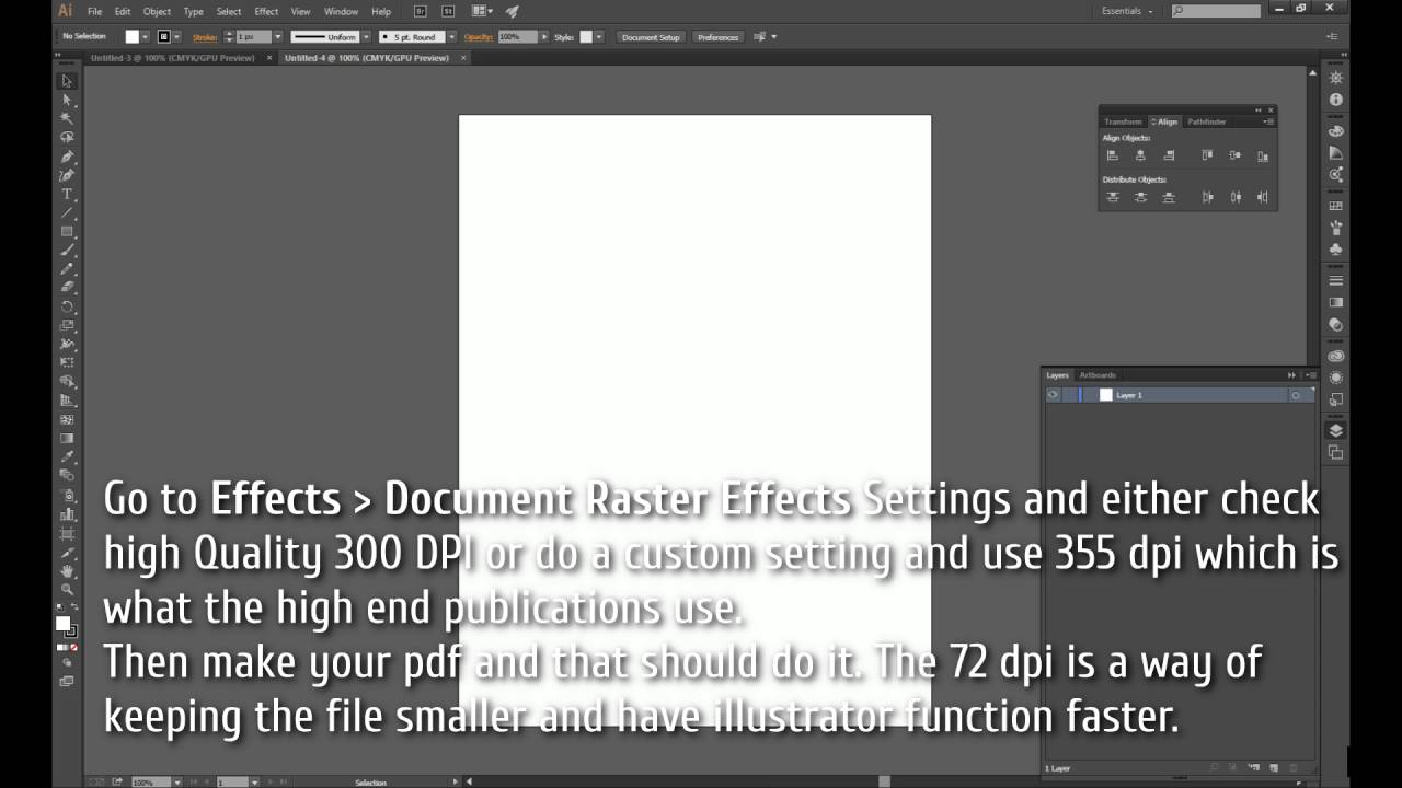 How To Change DPI (Correctly PPI) In Illustrator - YouTube