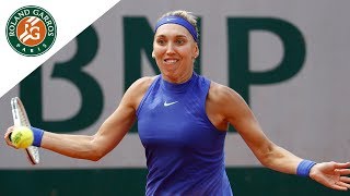 Elena Vesnina - Top 5 Best Shots | Roland-Garros 2017