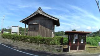 CBナナハンで行く球磨郡あさぎり町　後編　板碑郡とお堂の警報と寝台車