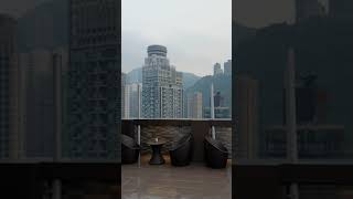 Burlington Hotel roof terrace - Hong Kong