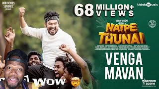 Natpe Thunai | Vengamavan Video Song | Hiphop Tamizha | Anagha | Sundar C (REACTION)