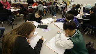 U.S. Student Test Scores Slide