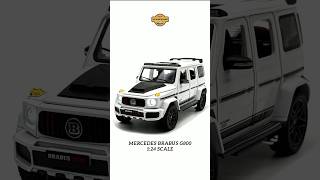 Mercedes Brabus G800 White Diecast Metal Car