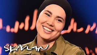 SKAMs Iman «Sana» Meskini gets interviewed about her new military life | SVT/NRK/Skavlan