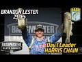 Brandon Lester leads Day 1 at the Harris Chain with 23 pounds! (Bassmaster Elite Series)