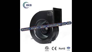 Plastic SINGLE INLET centrifugal fan φ 146 supplied by Manufacturer in China.