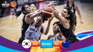 Korea - New Zealand | Highlights - FIBA Women's Asia Cup 2021