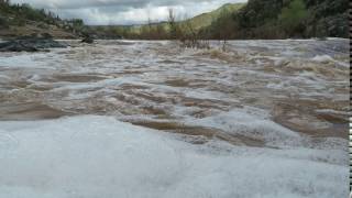 Burro Creek Flowing