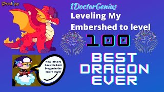 Best Dragon I OP Level 100 EMBERSHED | Prodigy Math Game | w/1DoctorGenius